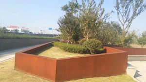 西工耐候钢挡土墙